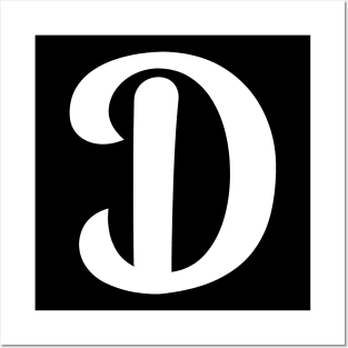 Letter D Posters and Art